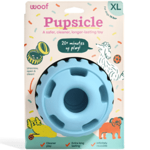 Woof Pet Dog Pupsicle Toy Blue X-Large